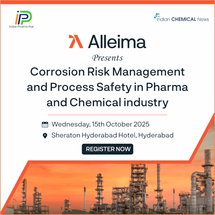 Corrosion Risk Management and Process Safety in Pharma and Chemical industry 